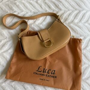 Italian Leather Shoulder Bag